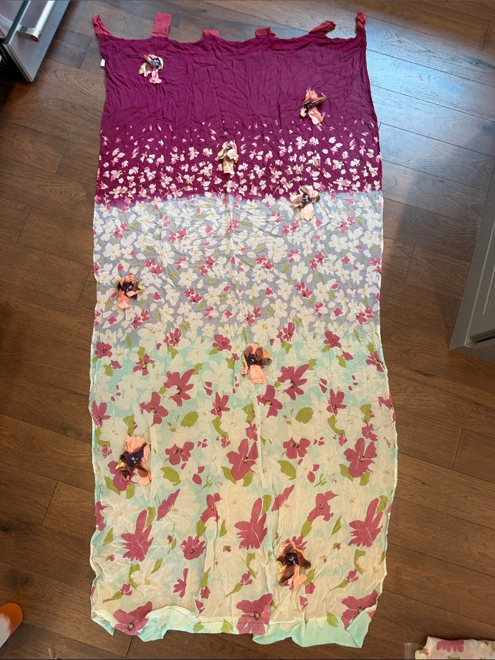 Anthropologie Silk Curtains Set of 2 - C65-031